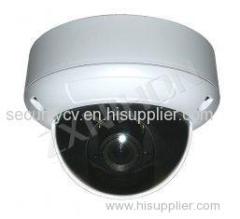 AC24V / DC12V Double Voltage VandalProof Dome Camera With Sony / Sharp CCD, 3-Axis Bracket