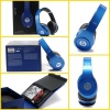 Dark blue beats studio headphone by dr dre for iphone with new packing