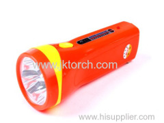 ABS material Rechargeable flashlight