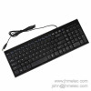 Wired USB Keyboard for Microsoft Full Size Black