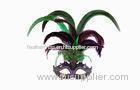 Green Carnival Party Venetian Mask , Colombina Masquerade Mask