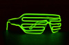 Shutter Shades- EL WIRE SUNGLASSES GLOW LIGHT UP