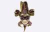 Jester Masquerade Masks , Traditional Venice Mask For Carnival