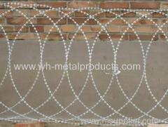 500mm 600mm 700mm 900mm coil OD flat wrap razor wire