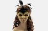 Gold Princess Venice Mask , Wedding Carnival Masquerade Mask