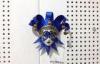 Blue Cool Venetian Jester Mask Brooch / Magnet For Prom Gift