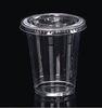 Beverage Clear Disposable Juice Cups With Lids Eco Friendly 12oz 350ml