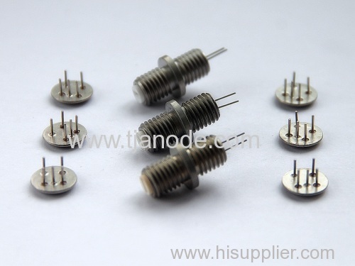 connector multi pins glass