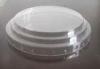Clear Disposable Cup Lids Eco Friendly For 135mm Milk Cup PET