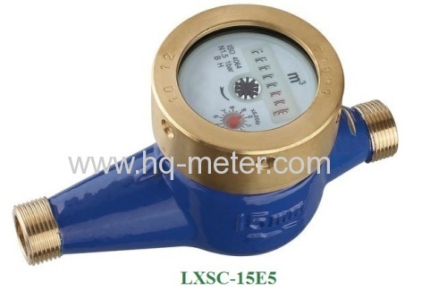 Multi-jet dry type Vane Wheel water meter