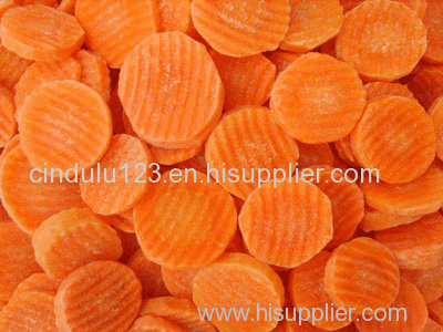 IQF/Frozen carrot slices/flakes (3-5mm)