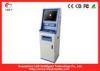 Steel Info Digital Signage Kiosk Water-proof For Self Service , IP65