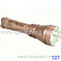 CGC-Y27 wholesale customized good quality Rechargeable CREE LED torchlight