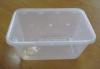 Injection Rectangular Disposable Plastic Food Containers , PP Food Trays