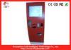 LED Advertising Touch Screen Kiosk User Friendly For Hospital , 19 Inch