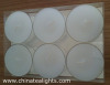 White Unscented Tea Light Candles Long Burning Hours Clean Burning