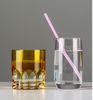 Straight Fluorescent Plastic Drinking Straws For Drinks 6x180mm