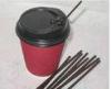 4.5x165mm Plastic Drinking Straws , Double Hole Coffee Straw PP