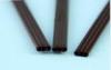 170mm Straight Plastic Drinking Straws With Three Hole Coffee Straw