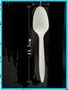 30mm Disposable Plastic Cutlery / White Spoons For Porridge PP
