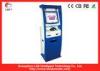 High Transparence Steel ATM Kiosk Terminal , Advertising Touch Screen Kiosk