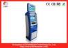 Durability Steel Dual Screen Kiosk With Billboard , Touch Screen