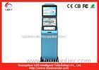 Hotel LED Dual Screen Kiosk / Advertising Internet Kiosk For Self-service