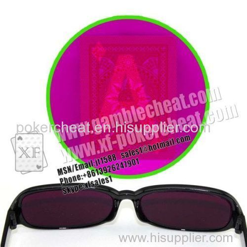 XF poker Glasses| marked cards| invisible ink| see through playing cards