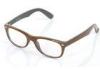 Full Rim Optical Glasses Frames For Men , Dark Coffee Color , Round Shaped Durable