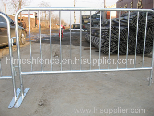 Flat Fence Feet Temporary Pedestrian Barrier Event Safety Barrier