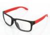 Red And Black Optical Frames For Women , Cellulose Propionate / Polycarbonate