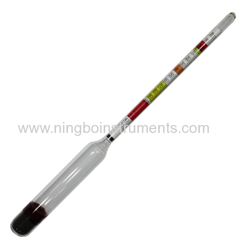 Triple scale wine & beer hydrometer ;