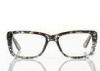 Leopard Print Plastic Large Square Eyeglass Frames For Women In Fashion