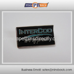 Cloisonne soft enamel trading lapel pin-safety pin