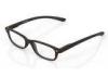 Black / Red Girls Plastic Spectacle Frames For Small Face , Full Rim Fashion