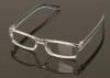 White / Clear Full Rim Optical Frames , Plastic Polycarbonate Eyeglass Frames For Men