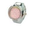 Diamond Finger Ring Watch Ladies Pink Electronics Analog Watches