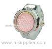 Diamond Finger Ring Watch Ladies Pink Electronics Analog Watches