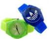 PVC Strap Girls Analog Display Gift Watch , Wellbeing Plastic Watch