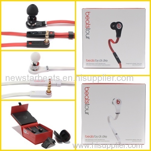 Black beats tour earphone by dr dre for iphone
