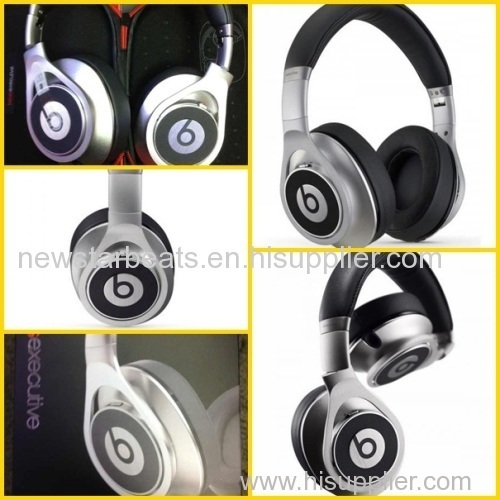 2014 black&silver beats executive headphone by dr dre beats executive studio headphone by dr dre