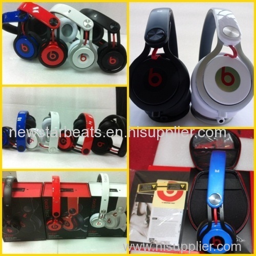 2014 black/white/red/blue/green/yellow beats mixr headphone by dr dre