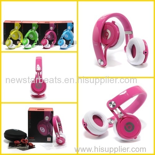 2014 pink beats mixr headphone beats neon mixr headphone by dr dre