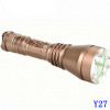 CGC-Y27 Durable fashionable 18650battery powerful Rechargeable CREE LED Flashlight