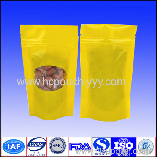stand up plastic bags with zipper