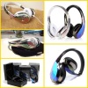 Black/white/red diamond tears headphone by dr dre