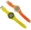 Waterproof Geneva Jelly Silicone Ladies Watches Analog Display