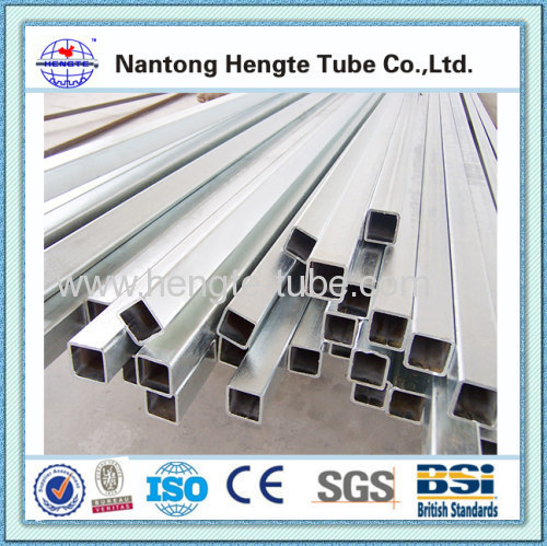 Hot dipped galvanized square steel tube