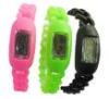 Water Resistant Silicone Ion Bracelet Sports Watch For Children