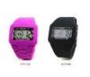 Jelly Gel Sport Watch Silicone Case Electronic Watch With Stopwatch